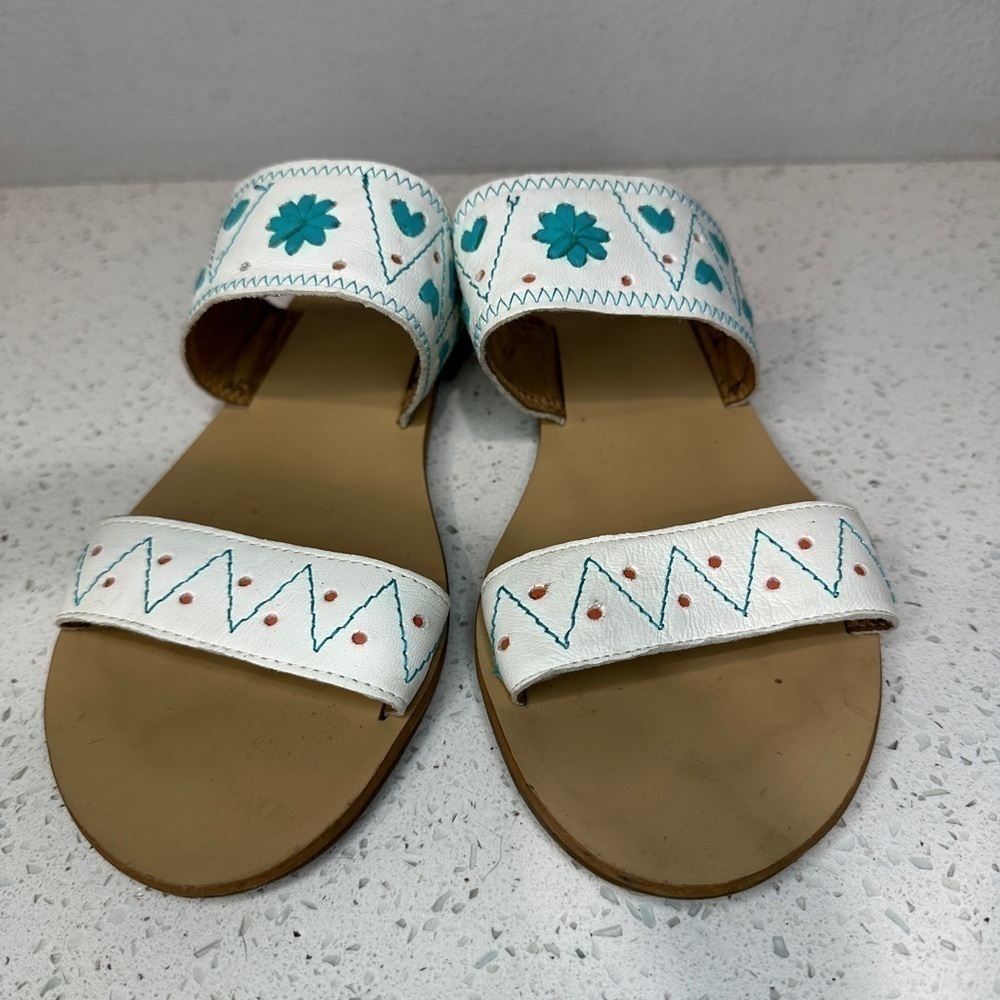 Jack Rogers Adair Floral Sandals Women’s 9.5 - Picture 1 of 10